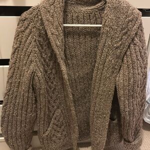 Vintage Wool Button Sweater